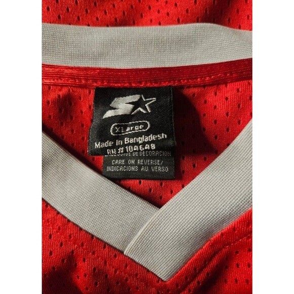 OHIO STATE BASKETBALL 14 JERSEY by STARTER Buckeyes Scarlet Gray Mens Adult XL - Picture 8 of 8